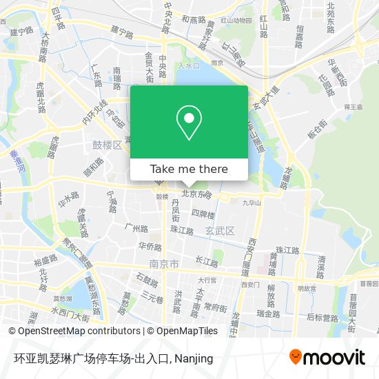 环亚凯瑟琳广场停车场-出入口 map