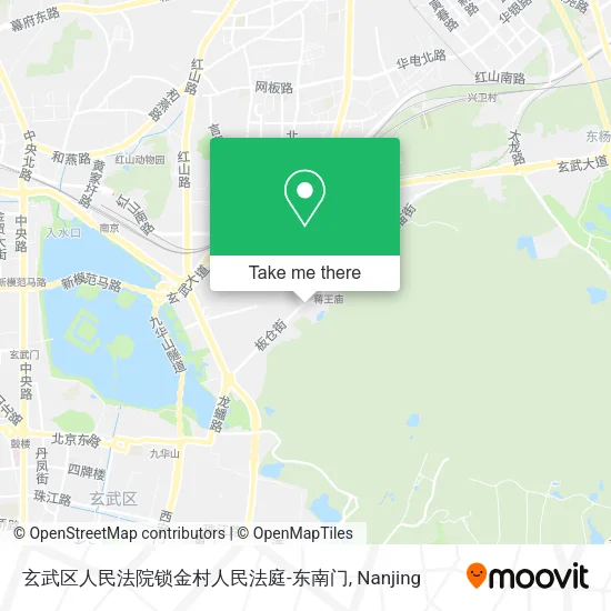 玄武区人民法院锁金村人民法庭-东南门 map