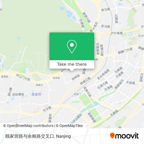 顾家营路与余粮路交叉口 map