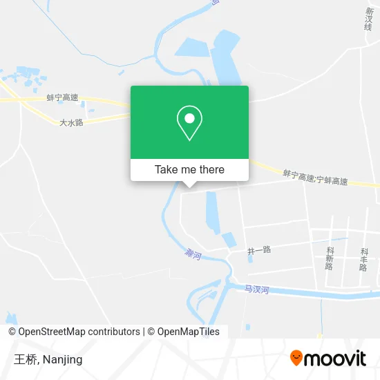 王桥 map