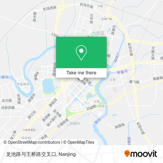 龙池路与王桥路交叉口 map