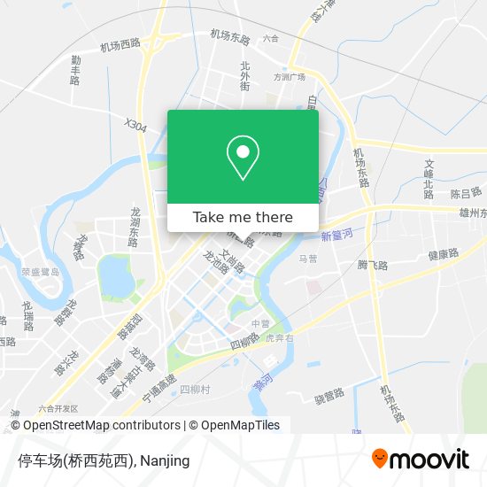 停车场(桥西苑西) map