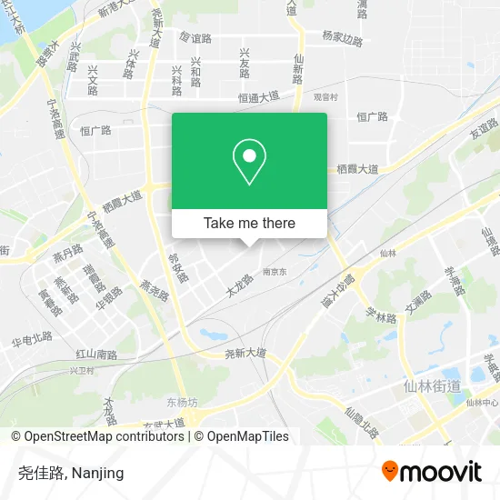 尧佳路 map