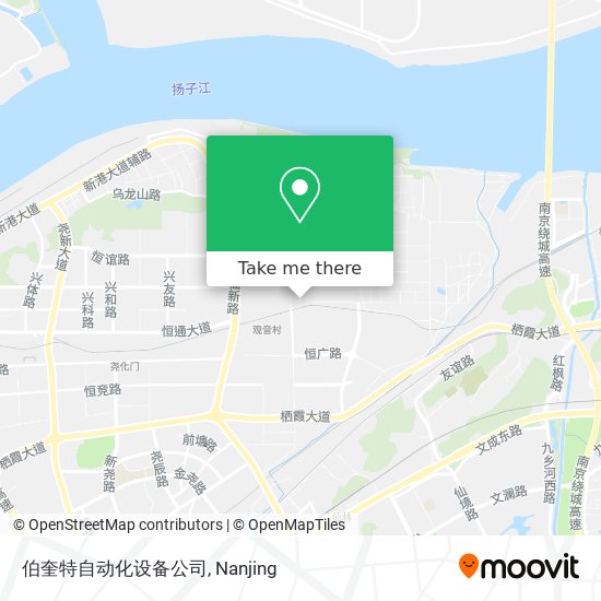 伯奎特自动化设备公司 map
