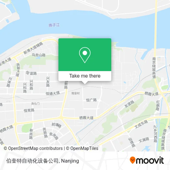 伯奎特自动化设备公司 map
