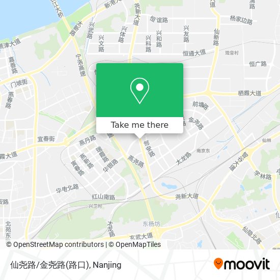 仙尧路/金尧路(路口) map