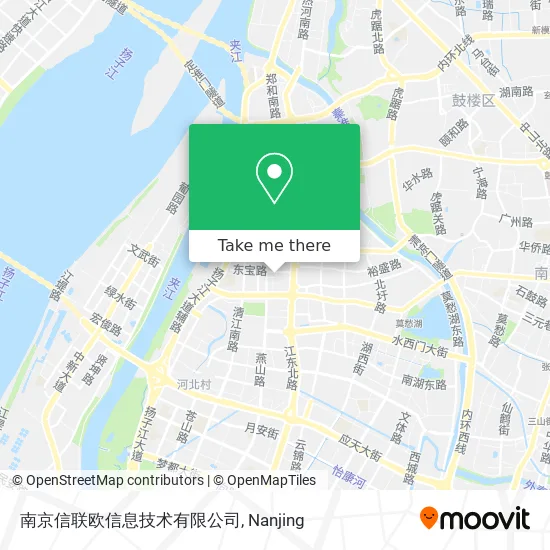 南京信联欧信息技术有限公司 map
