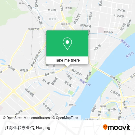 江苏金联嘉业信 map