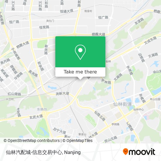 仙林汽配城-信息交易中心 map