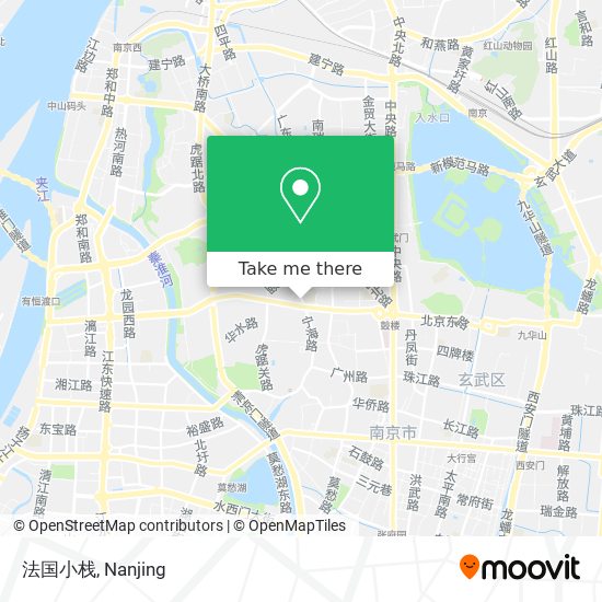 法国小栈 map