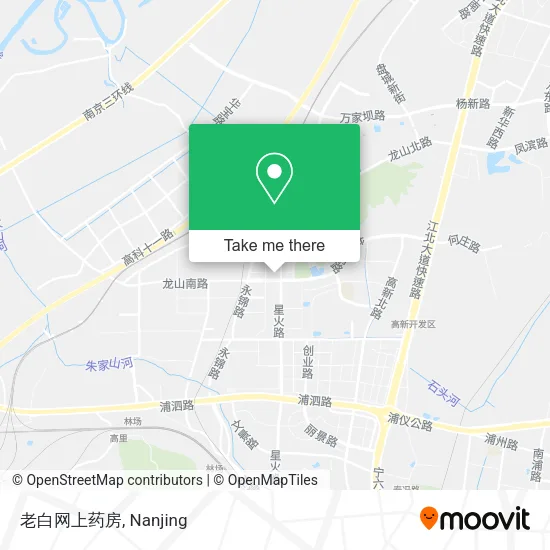 老白网上药房 map