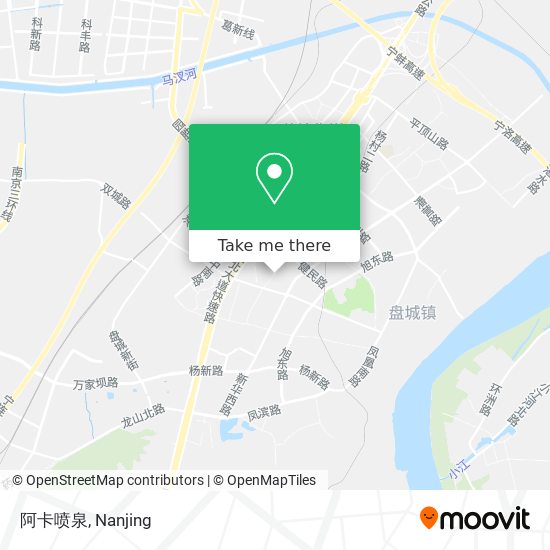 阿卡喷泉 map
