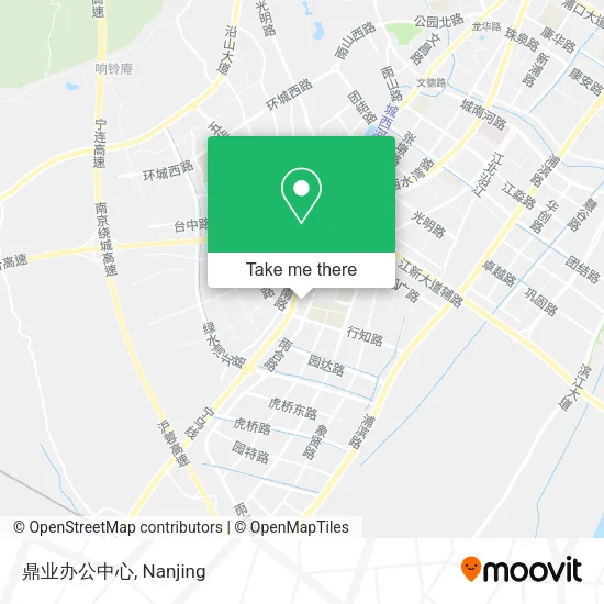 鼎业办公中心 map