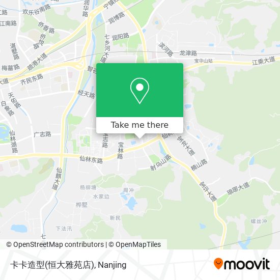 卡卡造型(恒大雅苑店) map