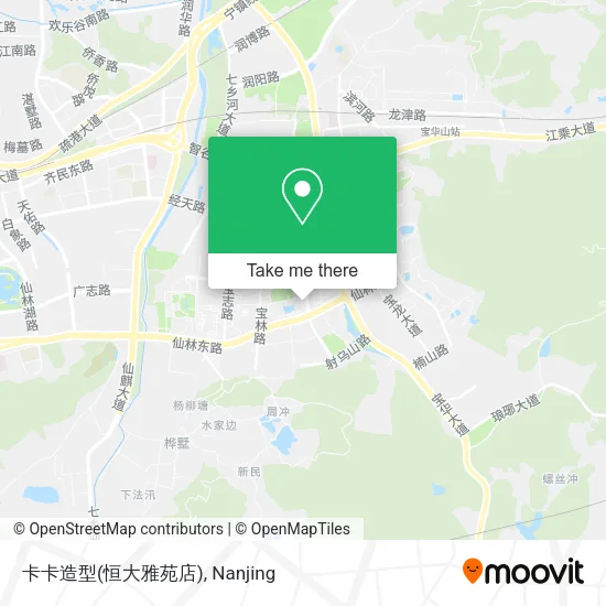 卡卡造型(恒大雅苑店) map