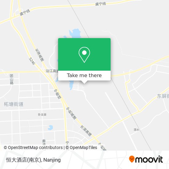 恒大酒店(南京) map