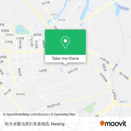 恒大水暖洁具灯具直销店 map