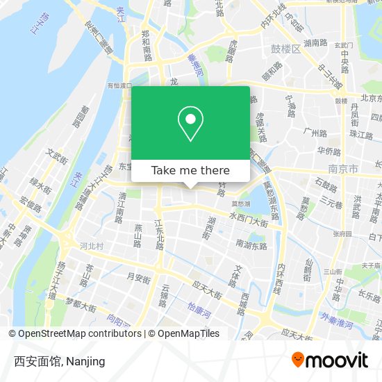 西安面馆 map