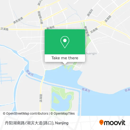 丹阳湖南路/湖滨大道(路口) map