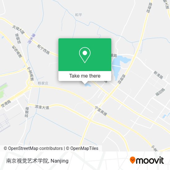 南京视觉艺术学院 map