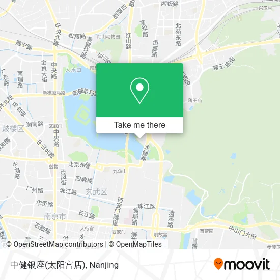 中健银座(太阳宫店) map