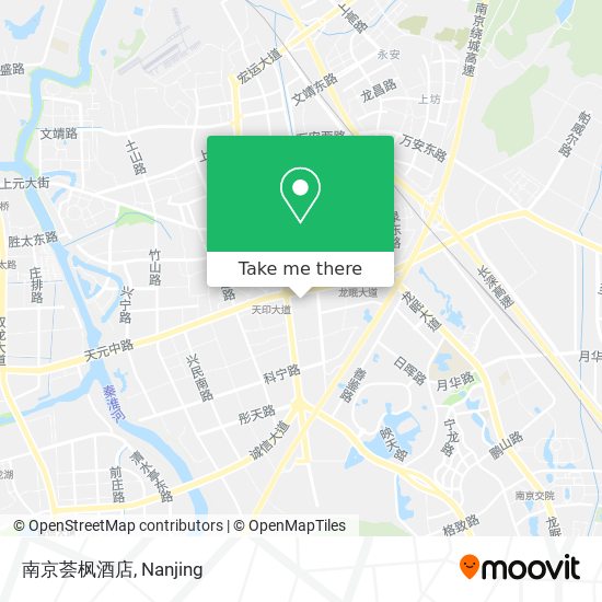 南京荟枫酒店 map