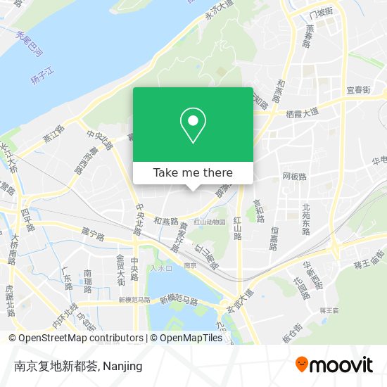 南京复地新都荟 map