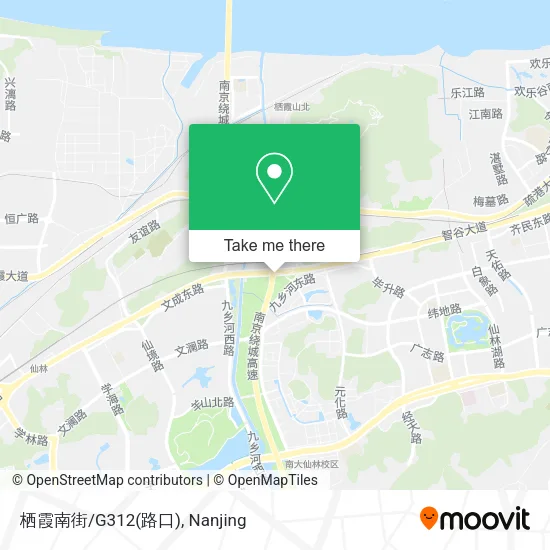 栖霞南街/G312(路口) map