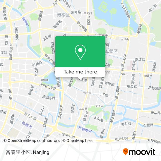 富春里小区 map