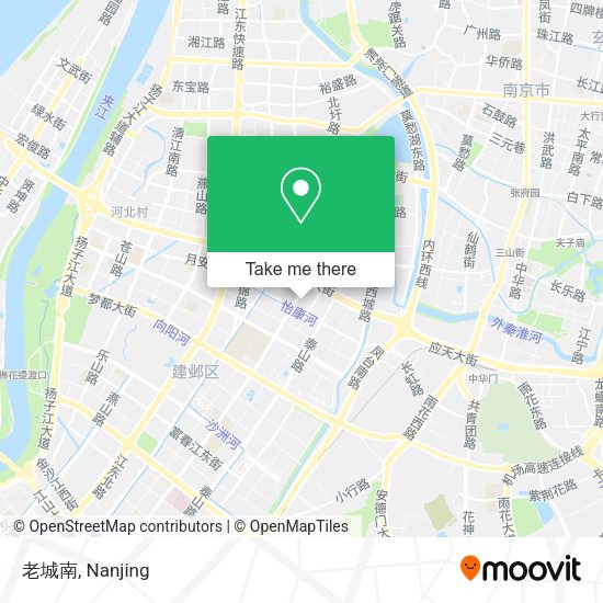 老城南 map