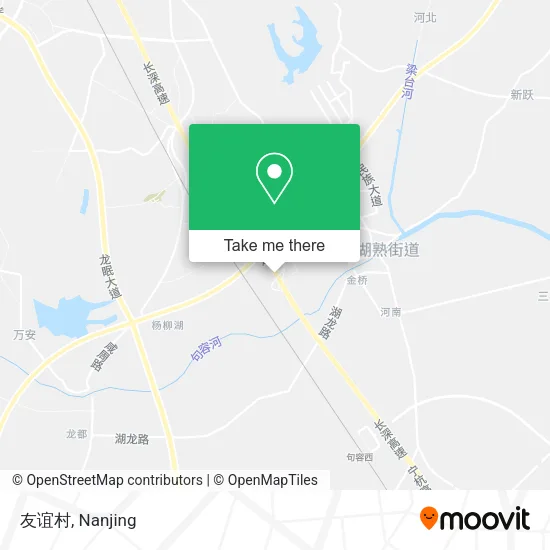 友谊村 map
