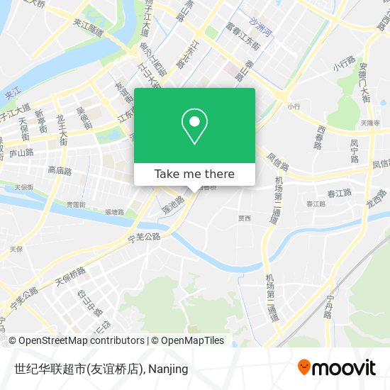 世纪华联超市(友谊桥店) map
