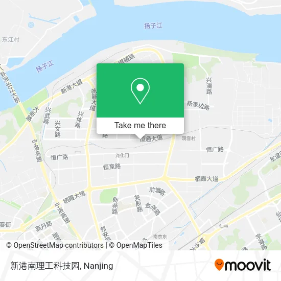 新港南理工科技园 map