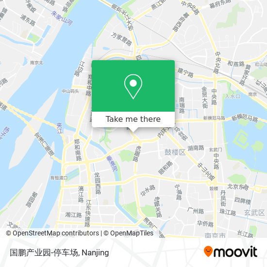 国鹏产业园-停车场 map