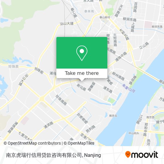南京虎瑞行信用贷款咨询有限公司 map