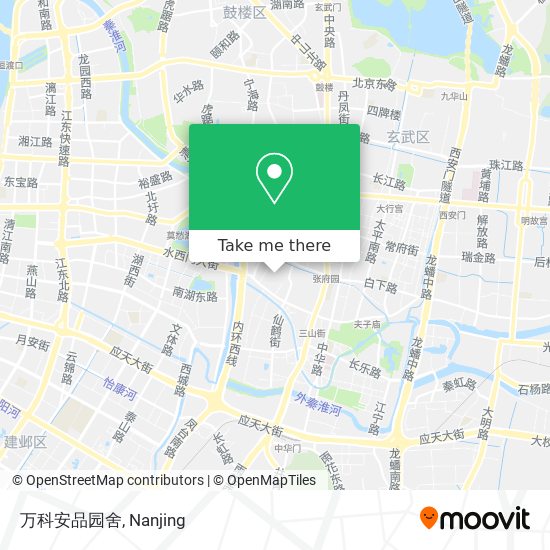 万科安品园舍 map