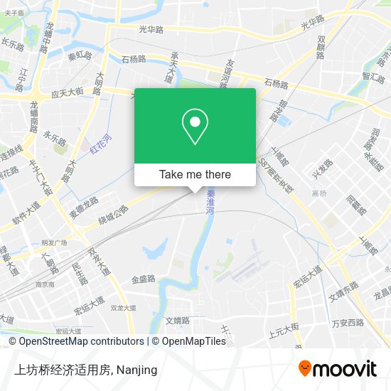 上坊桥经济适用房 map