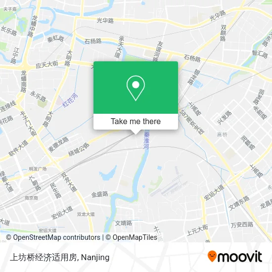 上坊桥经济适用房 map