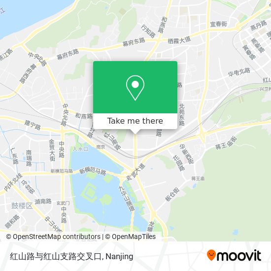 红山路与红山支路交叉口 map