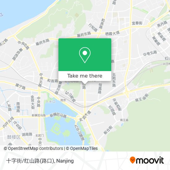 十字街/红山路(路口) map