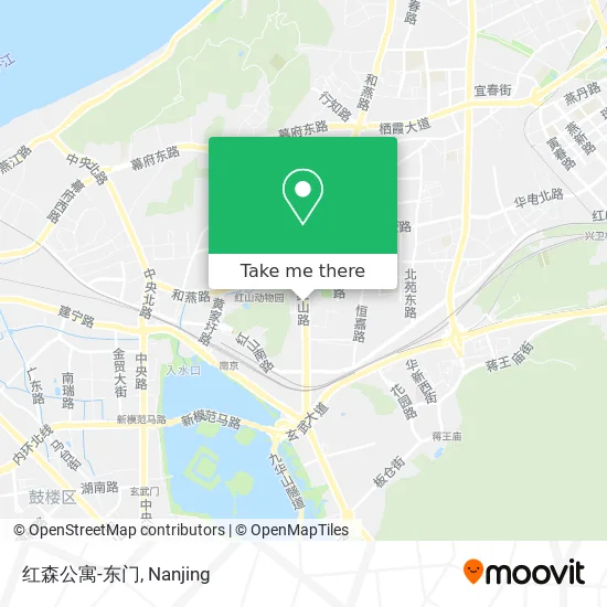 红森公寓-东门 map