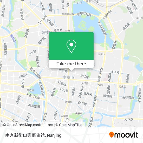 南京新街口家庭旅馆 map