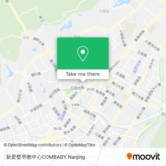 新爱婴早教中心COMBABY map
