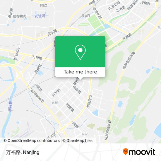万福路 map