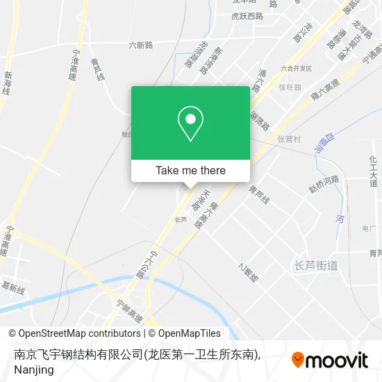 南京飞宇钢结构有限公司(龙医第一卫生所东南) map