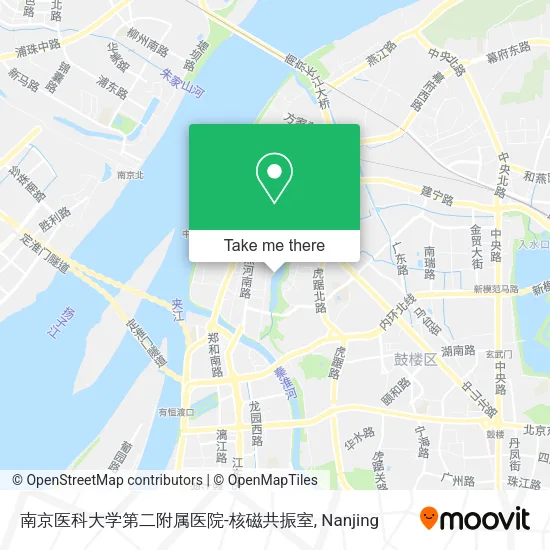南京医科大学第二附属医院-核磁共振室 map