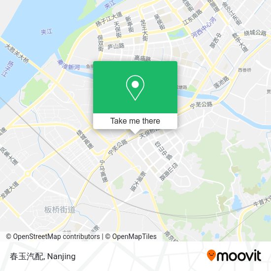春玉汽配 map