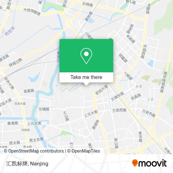 汇凯标牌 map