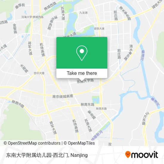 东南大学附属幼儿园-西北门 map