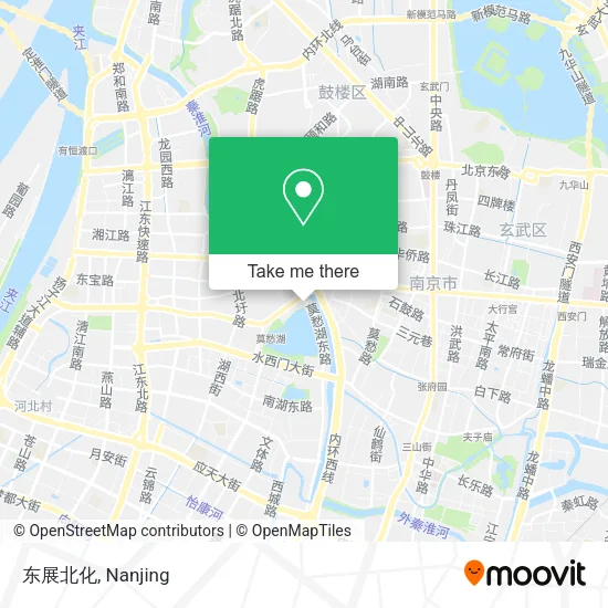 东展北化 map